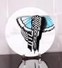 White Marble Ravishingly Royal Decorative Plate Showpiece