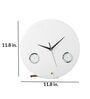 White Marble Table Clock