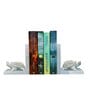 Tortue White Marble Book End