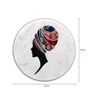 White Marble Tribe Love Wall Art