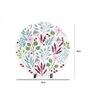 White Marble Wall Corsage Decorative Plate Showpiece