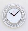 Regal White MDF 12in Wall Clock
