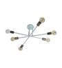Malvi White Metal Sputnik Chandelier