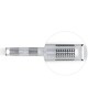 Royal Metal Flush Mount Wall Light (White)