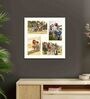 Pocket Set of 4 White Metal
Collage Photo Frame