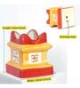 5 inches Yellow Tulsi Ceramic Planter