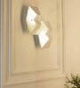 Daisy White Metal Flush Mount Wall Light