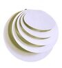 White Metal Flush Mounts