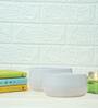 White Metal Handi Desk Pot Set Of 2