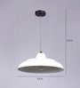 White Metal Single Hanging Lights