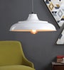 White Metal Single Hanging Lights