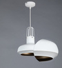 Wenson White Metal Hanging Light