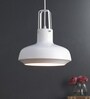 Wenson White Metal Hanging Light