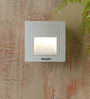 White Metal Outdoor Wall Light