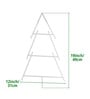 White Triangle Planter Stand For Climbing Plants
