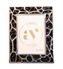 White Metal Reflection Wall And Tabletop Photo Frame 5X7Inches