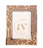 White Metal Reflection Wall And Tabletop Photo Frame 5X7Inches
