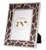 White Metal Reflection Wall And Tabletop Photo Frame 5X7Inches