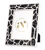 White Metal Reflection Wall And Tabletop Photo Frame 5X7Inches