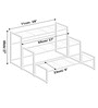 White Ryder Planter Stand