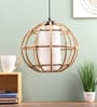 White Metal Single Hanging Light