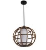 White Metal Single Hanging Light
