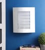 Louise White Metal Flush Mount Wall Light