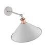 Planck White Metal Wall Sconces
