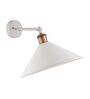Planck White Metal Wall Sconces