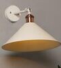 Planck White Metal Wall Sconces