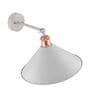 Turin White Metal Wall Sconces