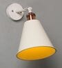 Uniqualy White Metal Wall Sconces