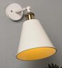 Bunsen White Metal Wall Sconces