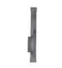 Deltoid Metal LED Novelty Wall Light (White)