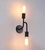 Catania Metal Novelty Wall Light (Black)