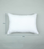 White Microfiber 17x28 Inch Pillow Inserts-Set Of 4