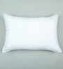 White Microfiber 17x28 Inch Pillow Inserts-Set Of 5
