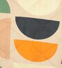 Peach Microfiber Abstract 180 GSM Fusion Reversible Single Comforter