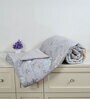 Lavender & Orange Floral Reversible 180 GSM Double Bed AC All Season Comforter