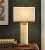 White Onyx Imperial Onyx table lamp