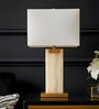 White Onyx Imperial Onyx table lamp