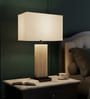 White Onyx The Onyx Column table Lamp