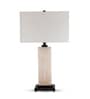 White Onyx The Onyx Column table Lamp