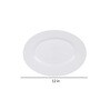 Classic 19 Pcs White Opalware Dinnerware Set