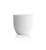 White Pcup Round 6 Inches Planter