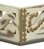 White Pine Wood Pooja Mandir Without Door