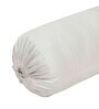 White plain TC Polyester Blend 2 Bolster Covers