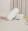 White plain TC Polyester Blend 2 Bolster Covers