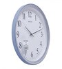 White Plastic Analog Wall Clock