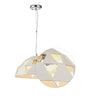 Loren White Plastic Hanging Light